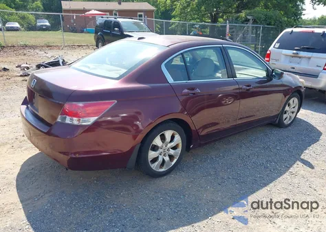 2008 Honda Accord 2.4 Ex-L z USA, uszkodzony, nr VIN 1HGCP26878A040794
